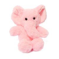 TE515-P: 15cm Pink Elephant Toy